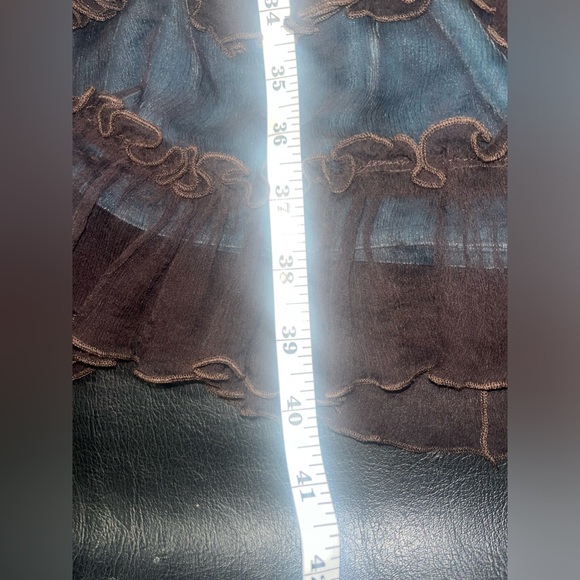 Rare Vintage/Y2K Velvet/Silk/lace multi-layered Midi Designed by BeauBois - S/M - Picture 13 of 16